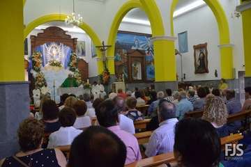 Bajada de la Virgen de las Nieves y encuentro folclórico Anzar en Lomo Magullo (Foto Francisco Javier Santana)